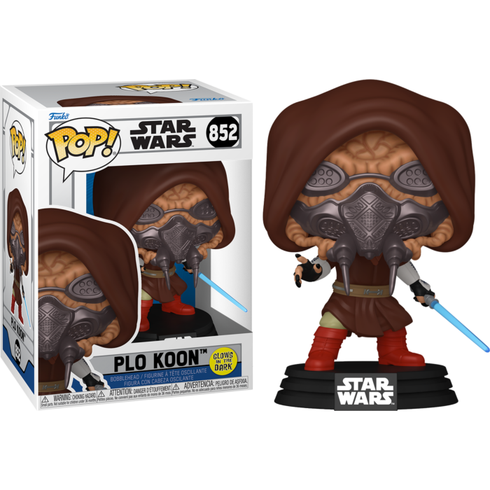 Pre-Order: Star Wars - Plo Koon Glow-in-the-Dark Pop! Vinyl Figure