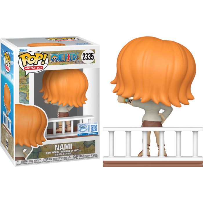 Pre-Order: One Piece - Nami Build-A-Scene Pop! Vinyl Figure