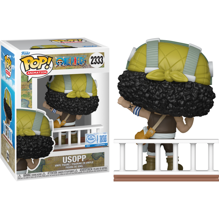 Pre-Order: One Piece - Usopp Build-A-Scene Pop! Vinyl Figure