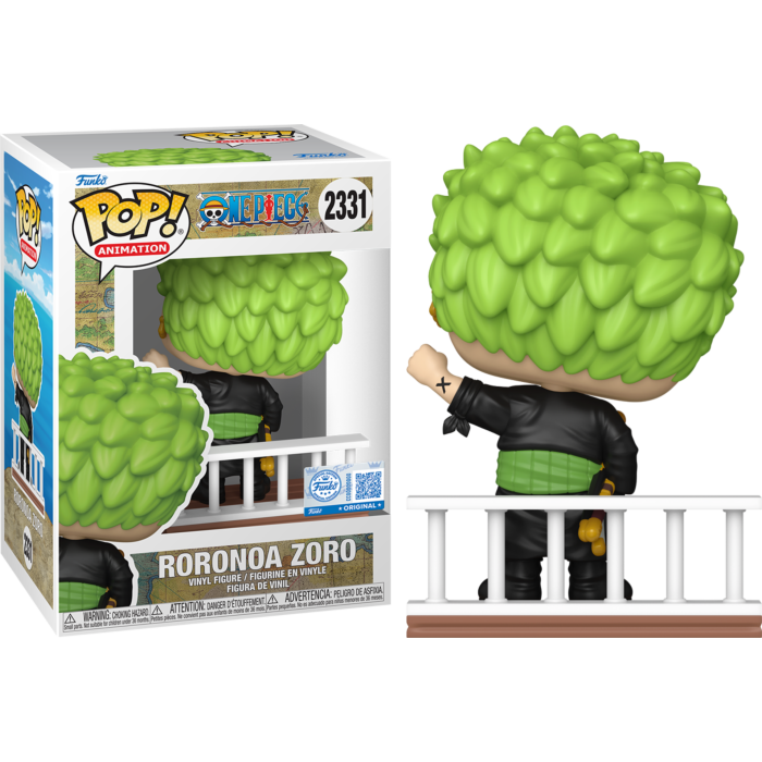Pre-Order: One Piece - Roronoa Zoro Build-A-Scene Pop! Vinyl Figure