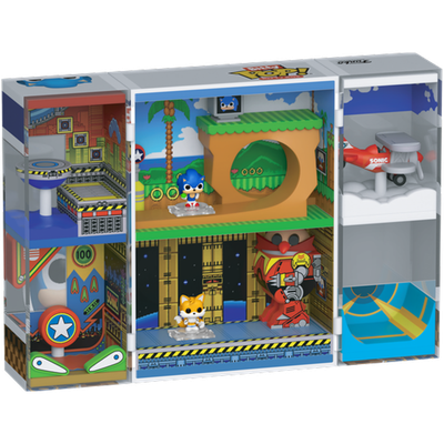 Pre-Order: Sonic the Hedgehog - Sonic 2 Diorama Bitty Pop! Vinyl Figure Playset