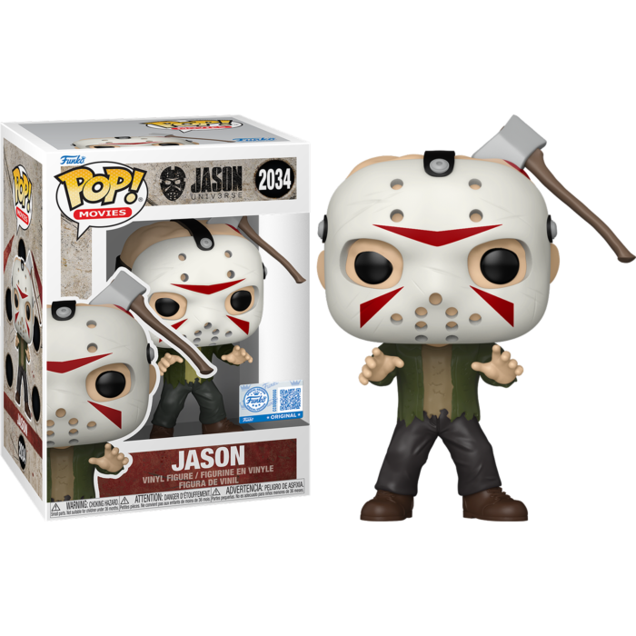 Pre-Order: Jason Universe - Jason Voorhees (Axe in Head) Pop! Vinyl Figure