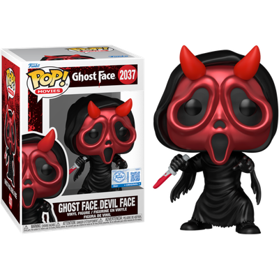 Pre-Order: Ghost Face - Ghost Face Devil Face Metallic Pop! Vinyl Figure