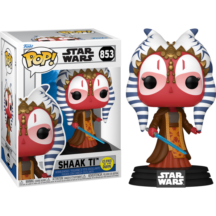 Pre-Order: Star Wars - Shaak Ti Glow-in-the-Dark Pop! Vinyl Figure