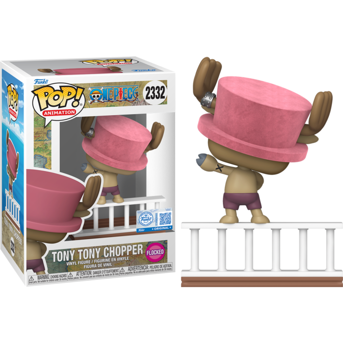 Pre-Order: One Piece - Tony Tony Chopper Flocked Build-A-Scene Pop! Vinyl Figure
