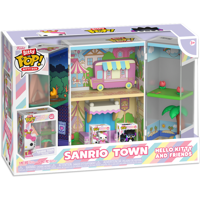 Pre-Order: Hello Kitty and Friends - Sanrio Town Bitty Pop! Vinyl Figure Playset