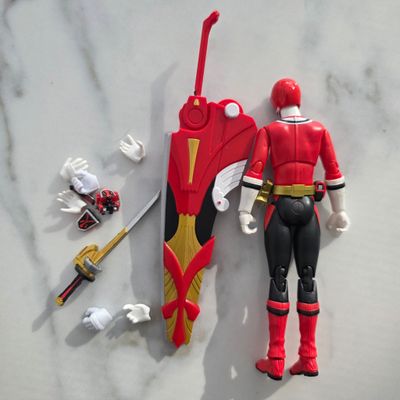 S.H.Figuarts Power Rangers SH Samurai sentai Shinkenger Shinken Red Kaoru Shiba