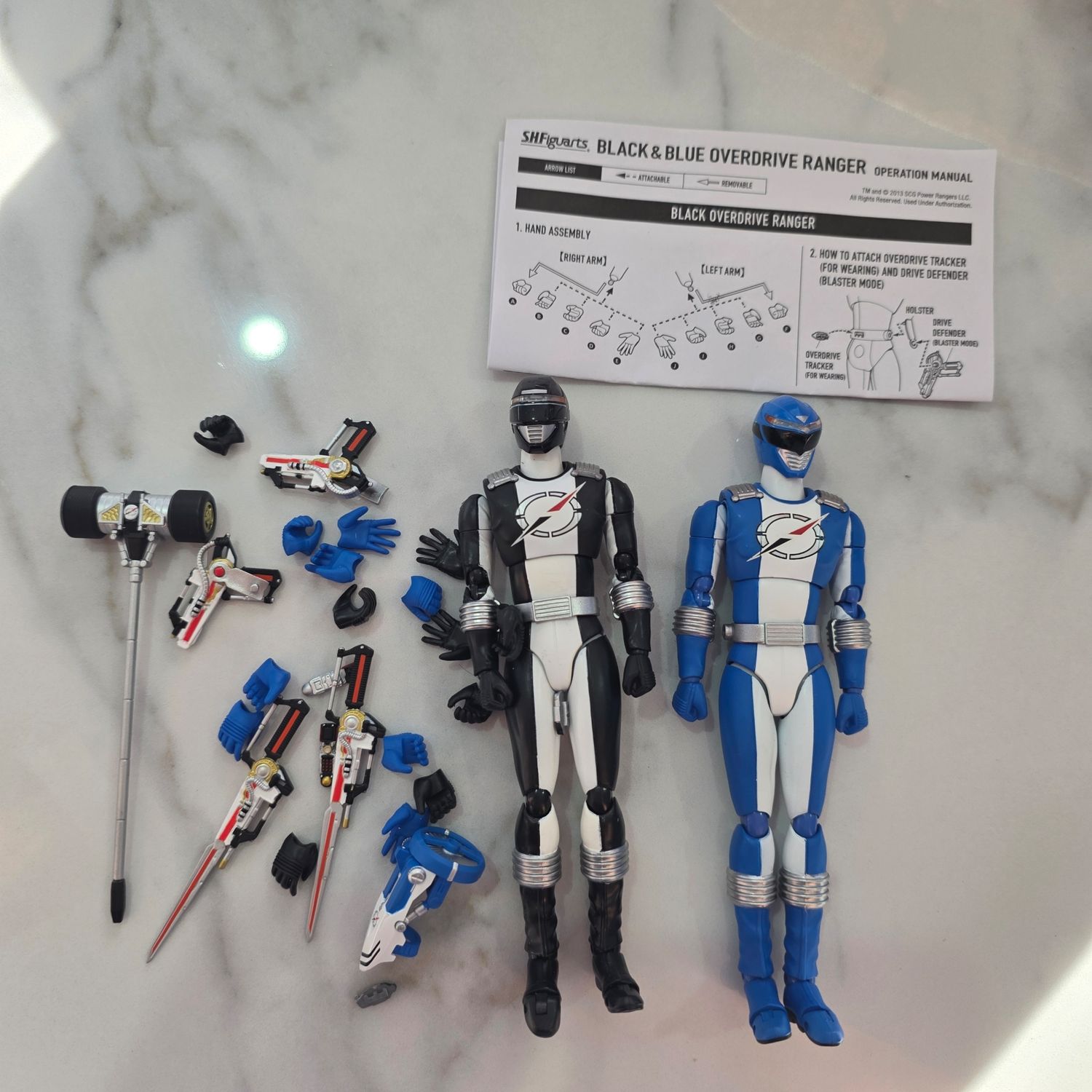 S.H.Figuarts Go Sentai Boukenger BOUKEN BLACK &amp; BLUE Set Action Figure BANDAI