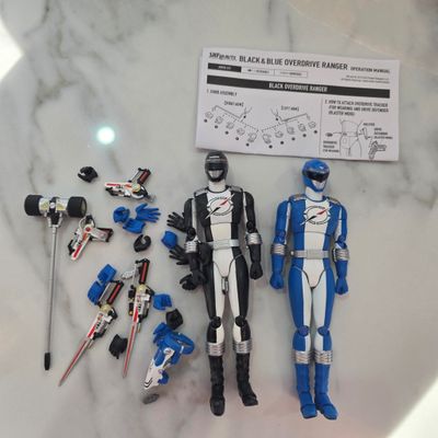 S.H.Figuarts Go Sentai Boukenger BOUKEN BLACK &amp; BLUE Set Action Figure BANDAI