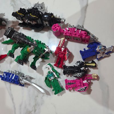Power Rangers Dino Fury Ryusoulger DX KishiRyuOh Five Knights Megazord Bandai - alternate product image 2
