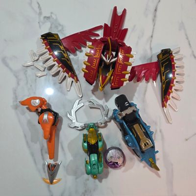 Hyakujuu Sentai Gaoranger Hyakujuu Gattai DX Figure Gao Icarus Toy BANDAI 2001