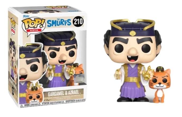 The Smurfs- Gargamel &amp; Azrael Pop! Vinyl Figure (Asia Exclusive)