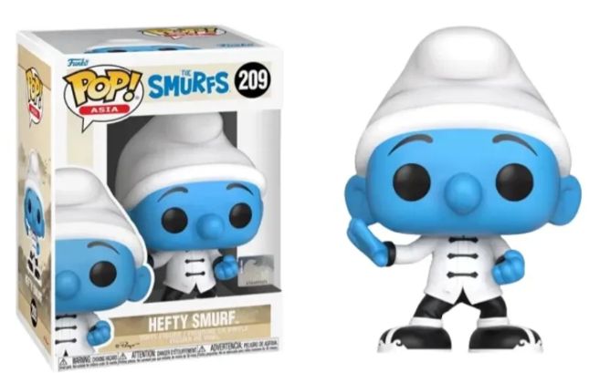 The Smurfs- Hefty Smurf Pop! Vinyl Figure (Asia Exclusive)