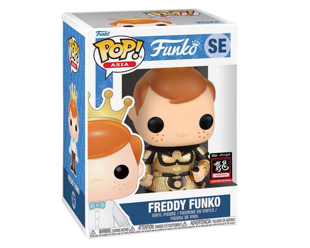 Funko- Freddy Funko as Ancient Armor Warrior Tang Pop! Vinyl Figure (Asia Exclusive) (1000 Pcs)