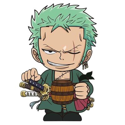 Pre-Order: One Piece – Zoro Money Figural Money Bank