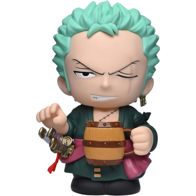 Pre-Order: One Piece – Zoro Money Figural Money Bank