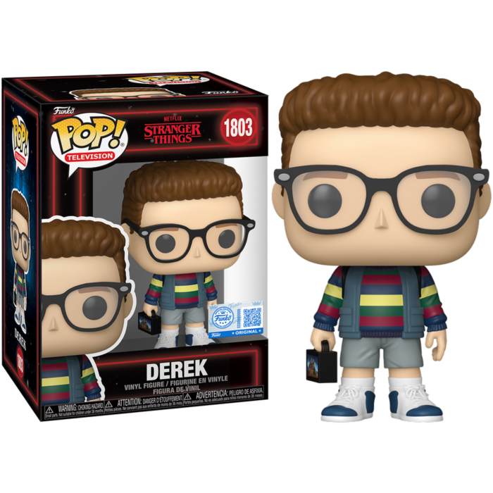 Pre-Order: Stranger Things - Derek (Season 5) Pop! Vinyl Figure