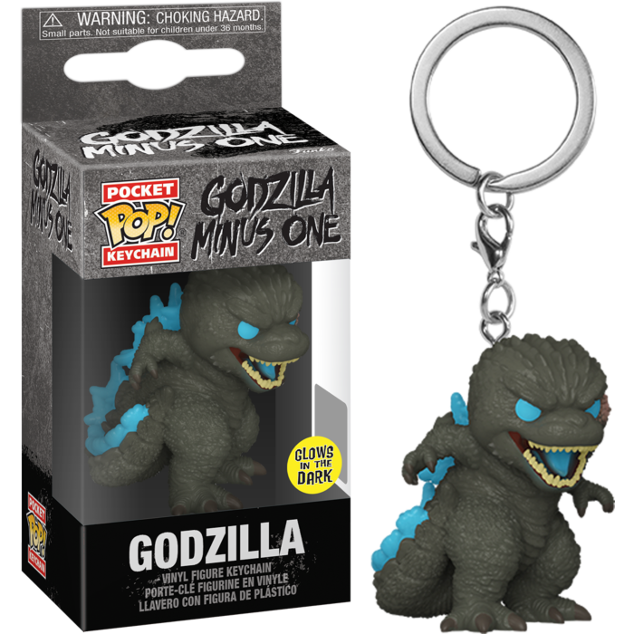 Pre-Order: Godzilla Minus One (2023) - Godzilla Glow-in-the-Dark Pocket Pop! Keychain