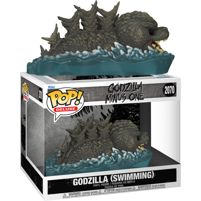 Pre-Order: Godzilla Minus One (2023) - Godzilla (Swimming) Deluxe Pop! Vinyl Figure