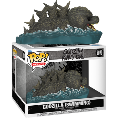 Pre-Order: Godzilla Minus One (2023) - Godzilla (Swimming) Deluxe Pop! Vinyl Figure