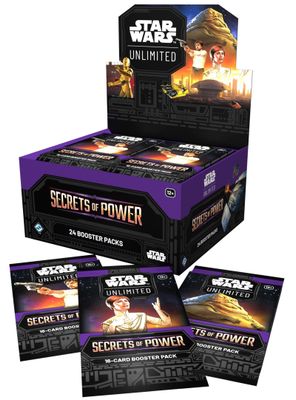 Star Wars Unlimited - Secrets of Power Booster Booster Display Pack (1 Single Pack)