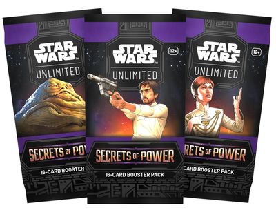 Star Wars Unlimited - Secrets of Power Booster Booster Display Pack (1 Single Pack)