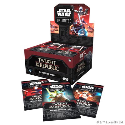 Star Wars Unlimited - Twilight of the Republic Booster Pack (1 Single Pack)