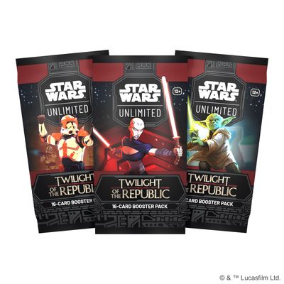 Star Wars Unlimited - Twilight of the Republic Booster Pack (1 Single Pack)