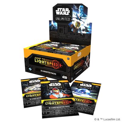 Star Wars: Unlimited - Jump to Lightspeed Booster Pack (1 Single Pack)