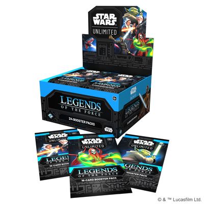 Star Wars Unlimited - Legends of the Force Booster Pack (1 Single Pack)
