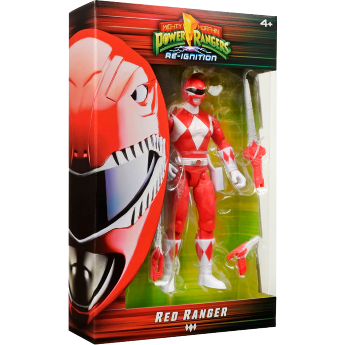 Mighty Morphin Power Rangers: Re-Ignition - Power Rangers Basic 5.25" Action Figure- Red Ranger
