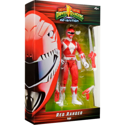 Mighty Morphin Power Rangers: Re-Ignition - Power Rangers Basic 5.25" Action Figure- Red Ranger