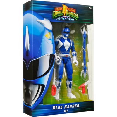 Mighty Morphin Power Rangers: Re-Ignition - Power Rangers Basic 5.25" Action Figure- Blue Ranger