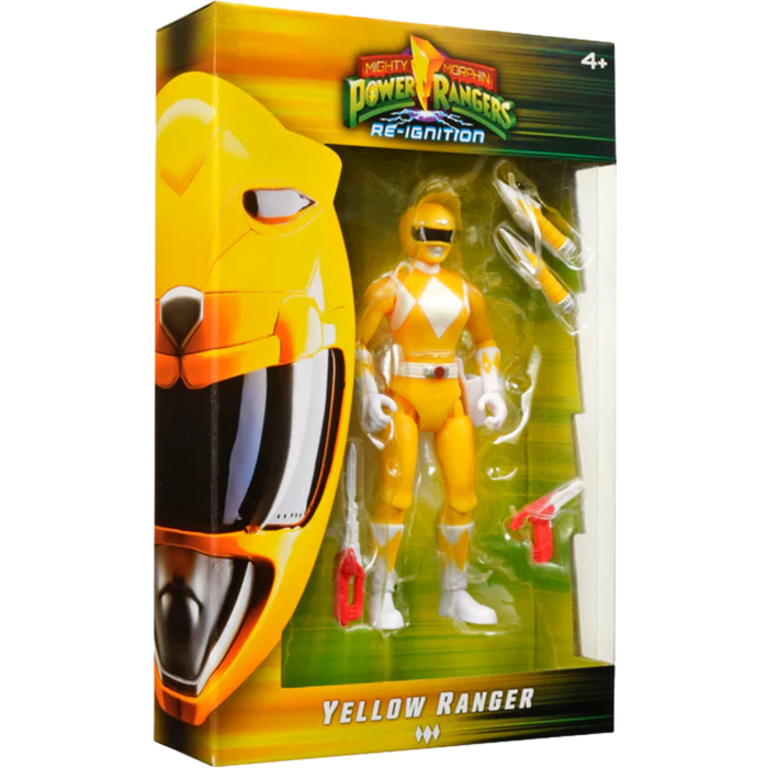 Mighty Morphin Power Rangers: Re-Ignition - Power Rangers Basic 5.25" Action Figure- Yellow Ranger