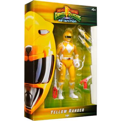 Mighty Morphin Power Rangers: Re-Ignition - Power Rangers Basic 5.25" Action Figure- Yellow Ranger