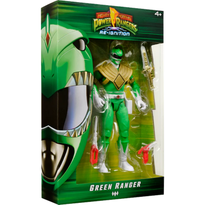 Mighty Morphin Power Rangers: Re-Ignition - Power Rangers Basic 5.25" Action Figure- Green Ranger