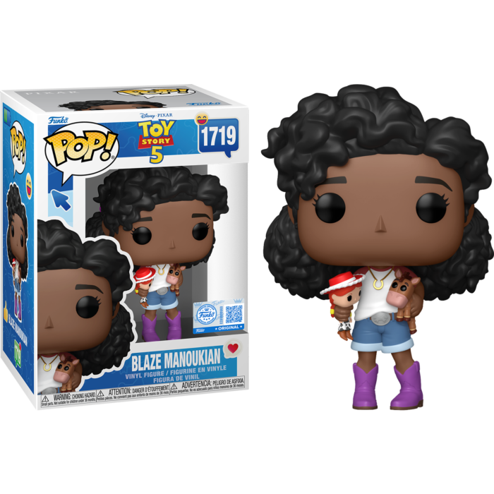 Toy Story 5 - Blaze Manoukian Pop! Vinyl Figure