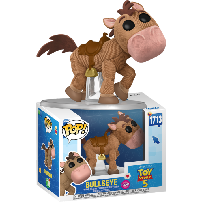 Toy Story 5 - Bullseye Flocked Pop! Premium Vinyl Figure