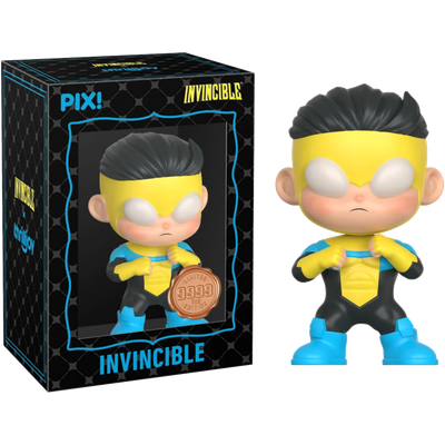 Pre-Order: Invincible - Invincible Pix! Vinyl Figure (with Invincible CHASE &amp; Invincible SUPER CHASE)