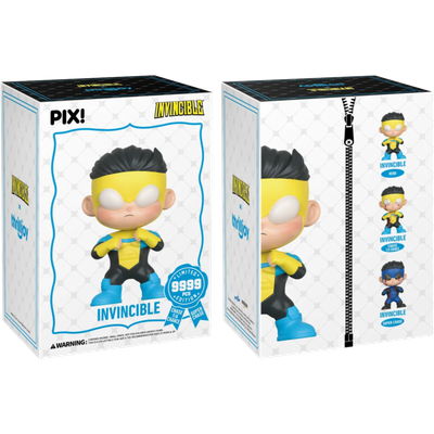 Pre-Order: Invincible - Invincible Pix! Vinyl Figure (with Invincible CHASE &amp; Invincible SUPER CHASE)