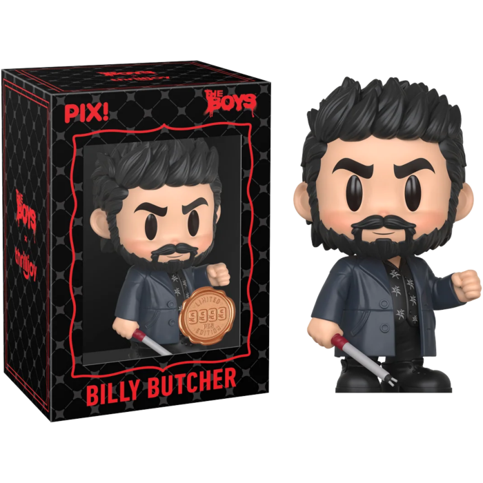 Pre-Order: The Boys - Billy Butcher Pix! Vinyl Figure (with Hughie CHASE &amp; Billy Butcher ULTRA CHASE)