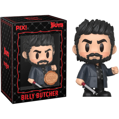 Pre-Order: The Boys - Billy Butcher Pix! Vinyl Figure (with Hughie CHASE &amp; Billy Butcher ULTRA CHASE)