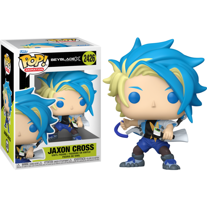 Pre-Order: Beyblade X - Jaxon Cross Pop! Vinyl Figure