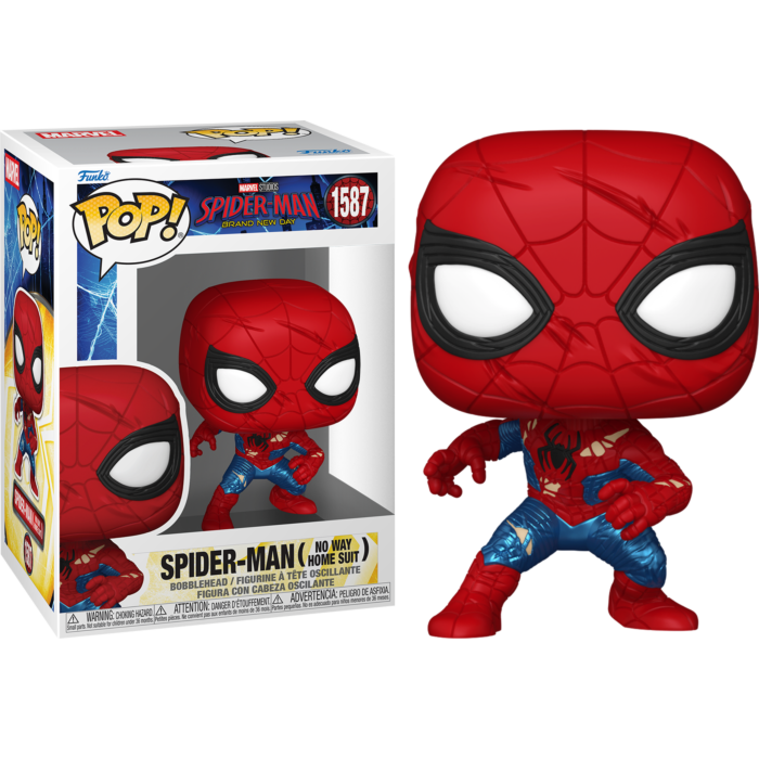 Pre-Order: Spider-Man: Brand New Day (2026) - Spider-Man (No Way Home Suit) Pop! Vinyl Figure