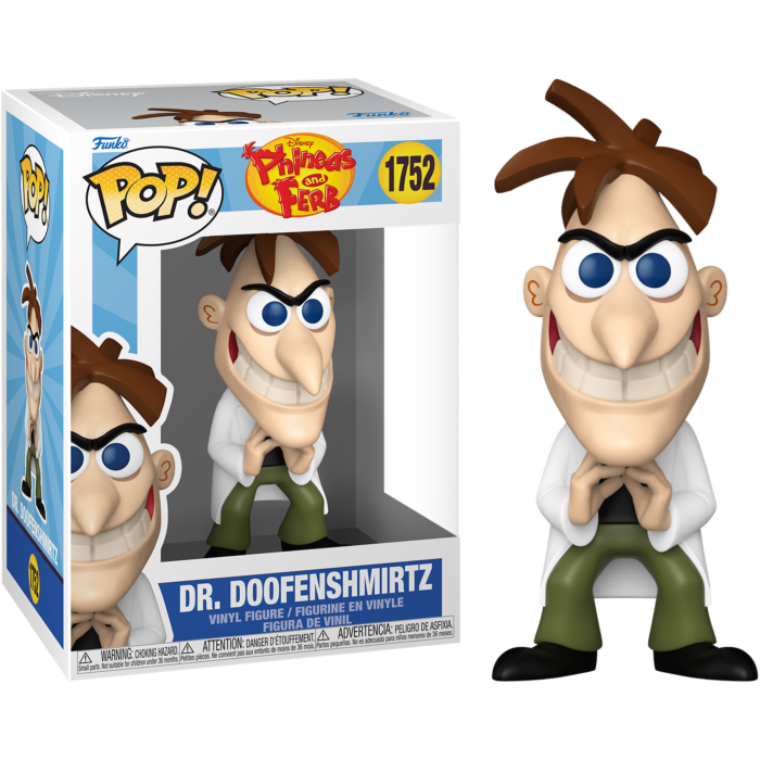 Pre-Order: Phineas and Ferb - Dr. Doofenshmirtz Pop! Vinyl Figure