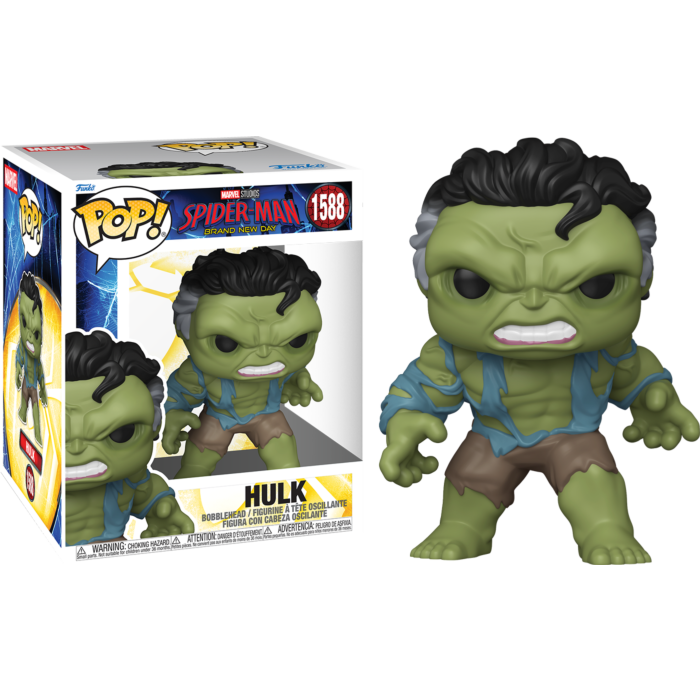 Pre-Order: Spider-Man: Brand New Day (2026) - Hulk 6” Super Sized Pop! Vinyl Figure