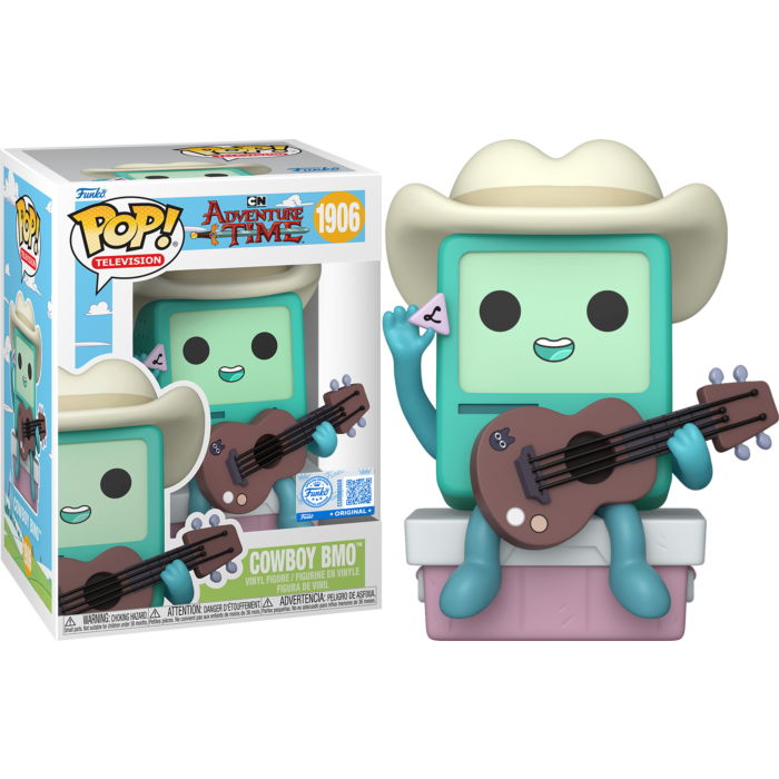 Pre-Order: Adventure Time - Cowboy BMO with Guitar Pop! Vinyl Figure