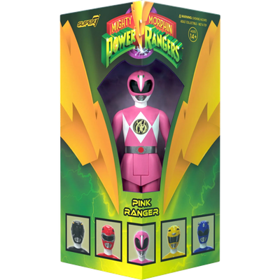 Mighty Morphin Power Rangers - Pink Ranger ReAction 3.75" Action Figure (2023 SDCC Exclusive)