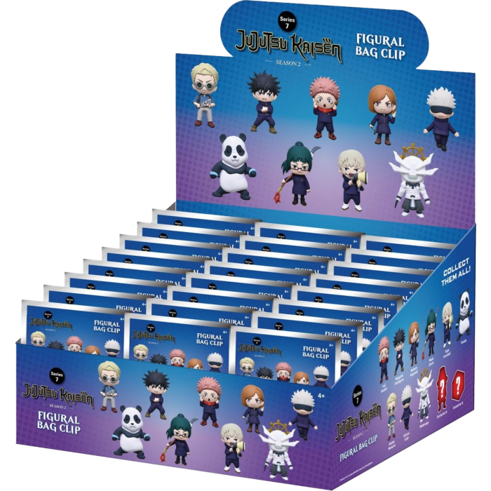 Jujutsu Kaisen - (Series 07) 3D Figural Foam Bag Clip Blind Bag (1 Single Bag)