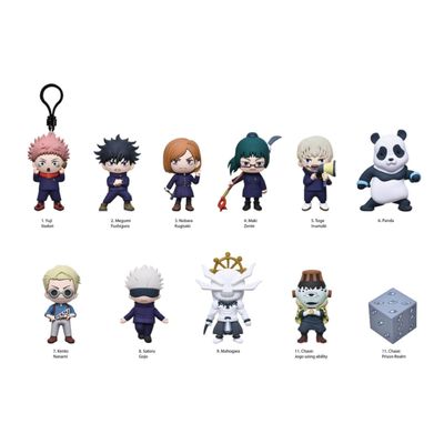 Jujutsu Kaisen - (Series 07) 3D Figural Foam Bag Clip Blind Bag (1 Single Bag)